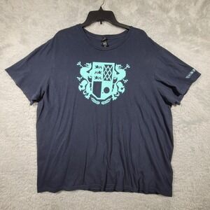 Destiny Shirt Mens 3XL Blue Graphic Tee Logo Tree_De_Fletch